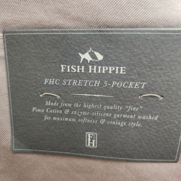 Men's Fish Hippie stone grey pants - Picture 7 of 9